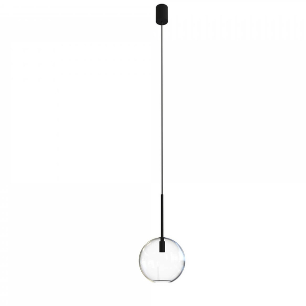 Jadalniana lampa wisząca Sphere 7847 nowoczesna nad stół czarna