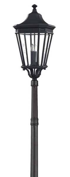 Lampa zewnętrzna FE-COTSLN5-L-BK Feiss IP44 klasyczna czarna