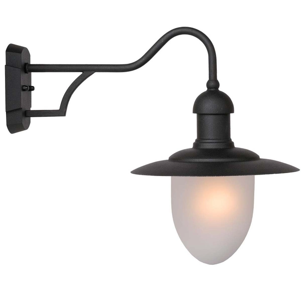 Industrialny kinkiet salonowy Aruba 11871/01/30 czarny do salonu