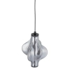 Lampa wisząca do sypialni Elva 18213 LED 8W 3000K nad stół czarny grafitowy