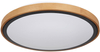 Lampa nasufitowa Bruno 41764-24 loftowa LED 24W 3000-4500-6000K drewniana