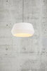 Lampa wisząca do salonu Dicte 2112373001 Nordlux abażur z tkaniny biały