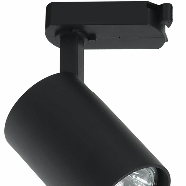 LAMPA sufitowa Tuka Track Nero Orlicki Design metalowa OPRAWA do systemu szynowego 1-fazowego czarna