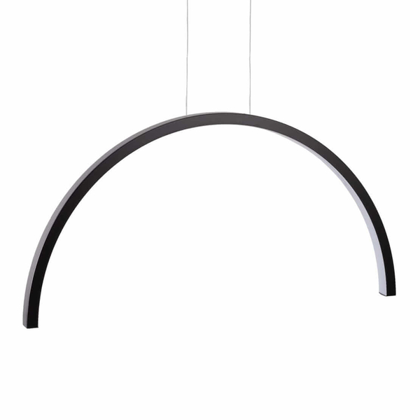 Lampa wisząca do jadalni Trioarc P0519 Maxlight LED 21W 3000K łuk czarny