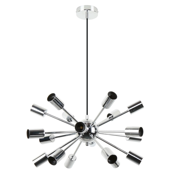 Wisząca lampa wielopunktowa Mandi A8181-18-CH nad stół metal chrom