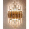 Kinkiet LAMPA ścienna CGPRISMKIN COPEL szklana OPRAWA kryształowa glamour crystal kinkiet przezroczysty mosiądz