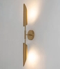 2-płomienna lampa ścienna Locca MSE010400225 złota