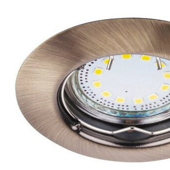 3 sztuki zestaw oczka sufitowe LITE 1048 do łazienki IP40 brązowe