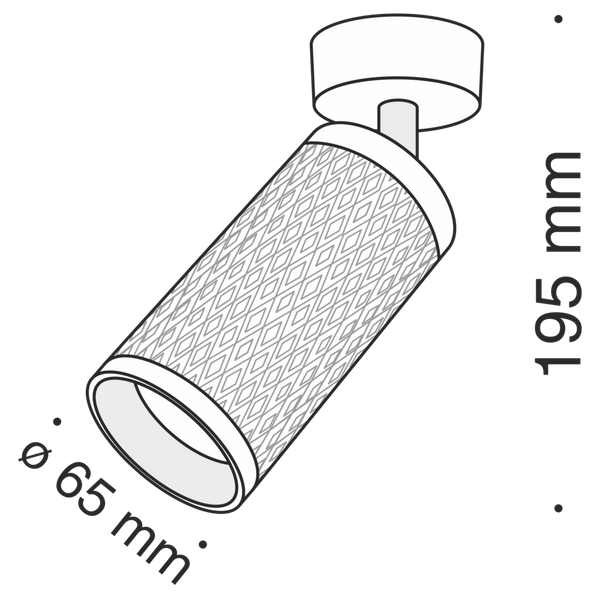 Reglektor sufitowy Focus Design C034CL-01B Maytoni obrotowy czarny