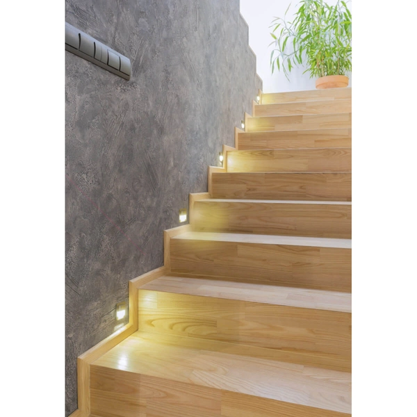 Ścienna oprawa do puszki Salsa MH-SAL-M-N-1-PL-00-01 LED IP66 mosiądz