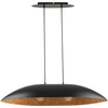 Podłużna lampa wisząca Gondola M 40635 Sigma do kuchni czarna miedziana