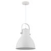 Wisząca Lampa loftowa Kairos A8015-SWH nad wyspę metal kopuła biały