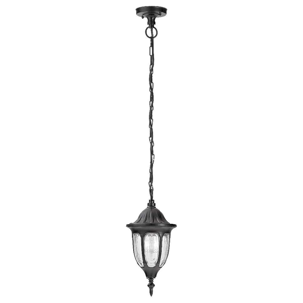 Wisząca LAMPA ogrodowa MILANO 8344 Rabalux klasyczna OPRAWA zewnętrzna ZWIS latarenka IP43 outdoor czarna