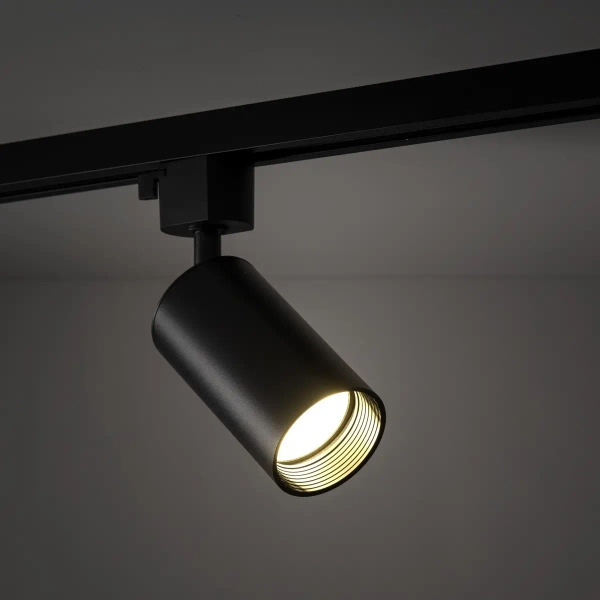 Regulowana lampa szynowa 1-fazowa Tracer Amis 10646 tubka czarny