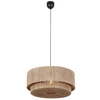 Lampa wisząca do salonu SMILLA 366890136 boho beżowa czarna