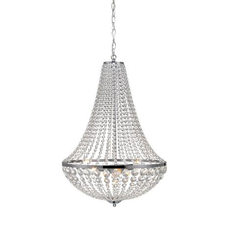 Jadalniany żyrandol Granso 105317 lampa wisząca nad stół chrom