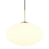 Zwis lampa salonowa FOMENTO 363190108 Trio pojedyncza bubble złoty biały