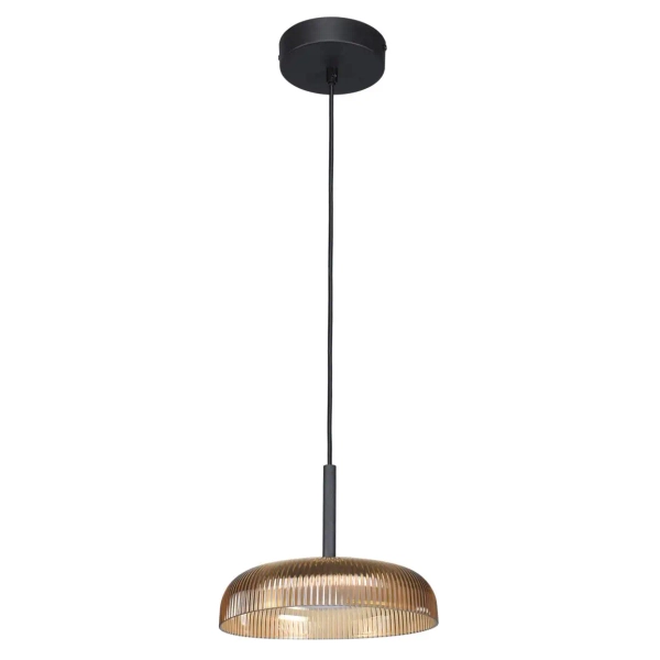 Klasyczna lampa wisząca Colle PND-48529-BK-YLL LED 12W 3000K złota