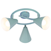LAMPA sufitowa AMOR 98-63359 Candellux metalowa OPRAWA retro regulowane reflektorki szare