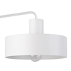 Stojąca LAMPA stołowa VASCO 50119 Sigma gabinetowa LAMPKA metalowa biała