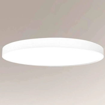 Loftowa LAMPA sufitowa NUNGO 6003 Shilo metalowa OPRAWA okrągła LED 23W 3000K plafon biały