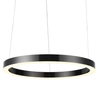Metalowy ring Circle ST-8848-80 black Step LED 80W 3000K podwieszany tytanowy