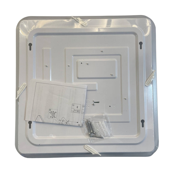 Kwadratowy plafon LED Babilon LP-335/1C S 4GD square Light Prestige 18W 4000K biały