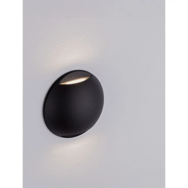 Tarasowa lampa ścienna DONVELA LE75305 LED 4W 3000K IP65 czarna