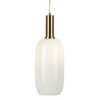 LAMPA wisząca SINOPIA 5224 Rabalux szklana OPRAWA podłużny zwis biały złoty