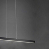 LAMPA wisząca BELFAST 375510432 Trio metalowa OPRAWA belka ZWIS LED 44W 3000K ściemnialny czarny