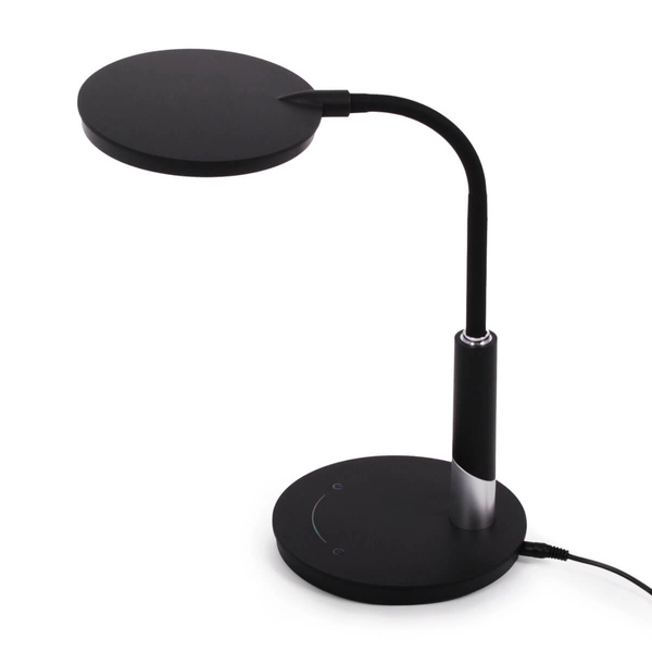 Lampka na biurko Dino K-BL1237 CZARNY LED 10W 4000K minimalistyczna czarna