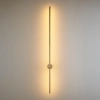 Kinkiet ścienny SPARO ST-1067W-1GD LED 22W 3000K sopel tuba złoty
