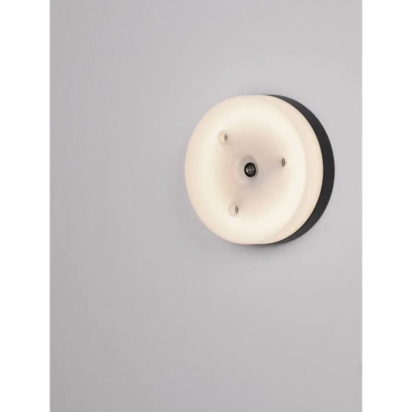 Kinkiet ścienny ogrodowy LONTANO LE75203 LED 11W 3000K IP65 antracyt