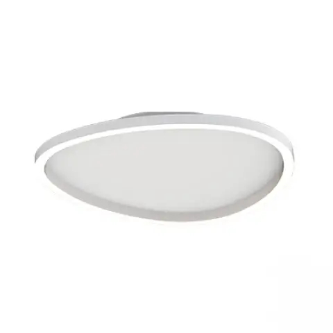 Ściemnialna sufitowa lampa 23206 LED 29W 3000K owalny biały