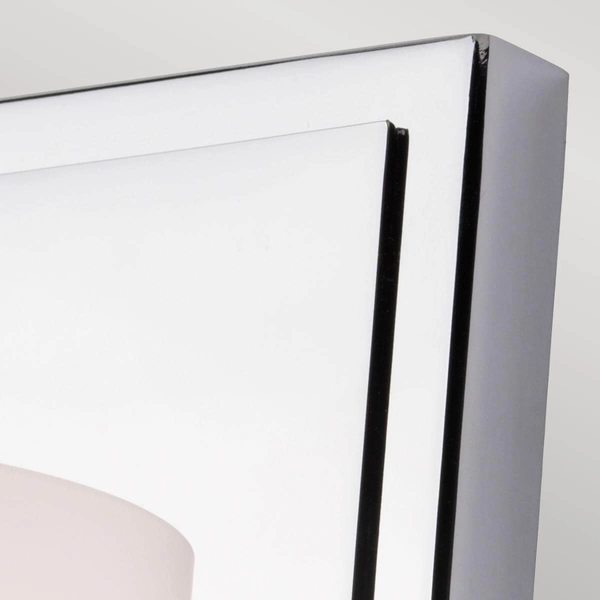 Nowoczesny kinkiet Amalia FE-AMALIA1-LBATH Feiss z żarówką IP44 szkło chrom