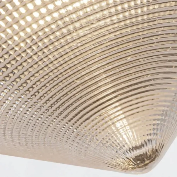 Nowoczesny plafon do salonu Williard QN-WILLARD-FS-UBZ-PG szklany czarny