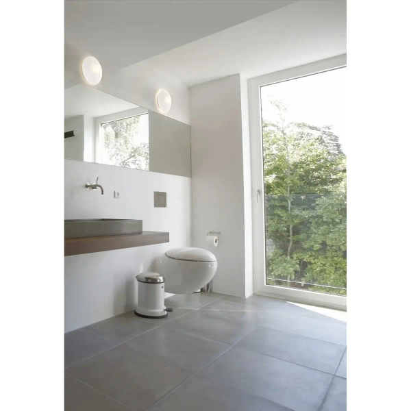 Okrągły plafon do salonu STANDARD 25326001 do kuchni biały