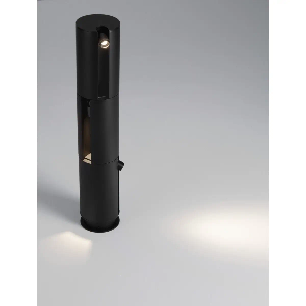 Zewnętrzny słupek stojący SANTELO LE75133 LED 8W 3000K IP65 czarna