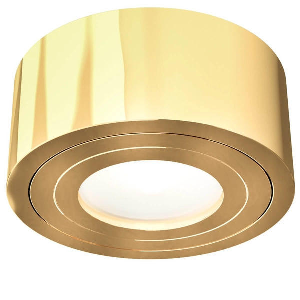 Spot sufitowy Rullo Gold Mini plafon LED 5,5W złoty do biura