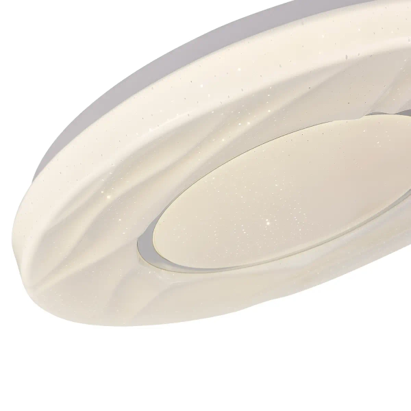 Art Deco plafon Tenaro LP-7312/1C-26 WH LED 12W 4000K biały