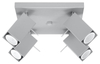 Plafon LAMPA sufitowa SL.0458 regulowana OPRAWA metalowa listwa reflektorki szare