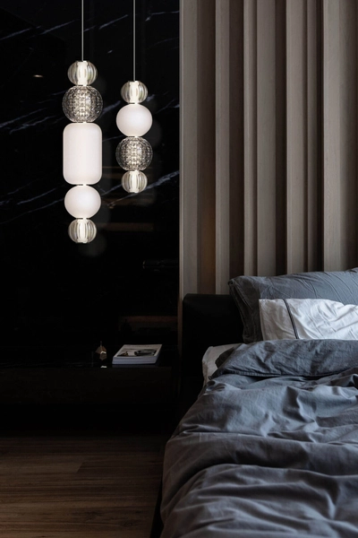 Lampa wisząca LED 17W 3000K okrągła przeźroczysta Collar OUTLET
