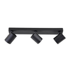 Plafon LAMPA sufitowa SNOW LP-731/3W BK Light Prestige metalowa OPRAWA regulowane refektorki tuby czarne