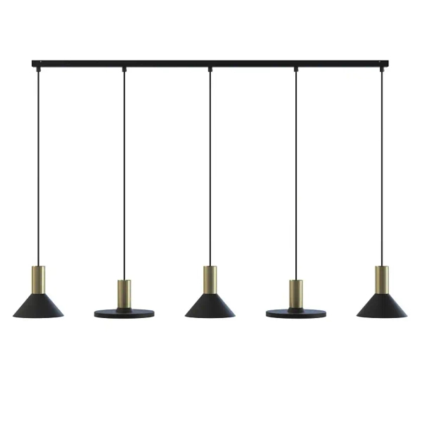 Wisząca lampa nad stół HERMANOS 8032 do jadalni czarna