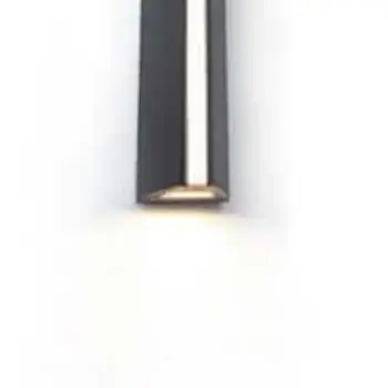 Zewnętrzna LAMPA ścienna LEO 5192701330 Lutec metalowa OPRAWA kinkiet LED 14W 3000K elewacyjny IP54 czarny