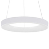 LAMPA wisząca GIULIA 5304-840RP-WH-3 Italux okrągła OPRAWA metalowy zwis LED 40W 3000K pierścień ring biały