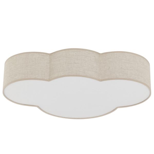 Lampa sufitowa do salonu Cloud 4336 dziecięca chmurka beżowy