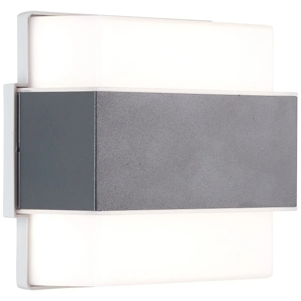 Ścienna lampa zewnętrzna Archie G96387/63 LED 7W 4000K IP44 antracyt biały