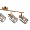 Jadalniana lampa sufitowa Sardo SPL-5581-4-BRO-SG Italux szary mosiądz