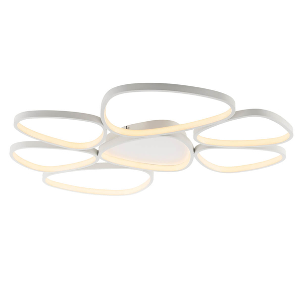 Lampa nasufitowa Pebbles 14046-16 Just Light LED 54W 3000K kamyki biała